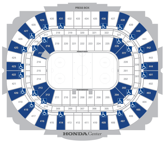 Honda Center Wwe Seating Chart