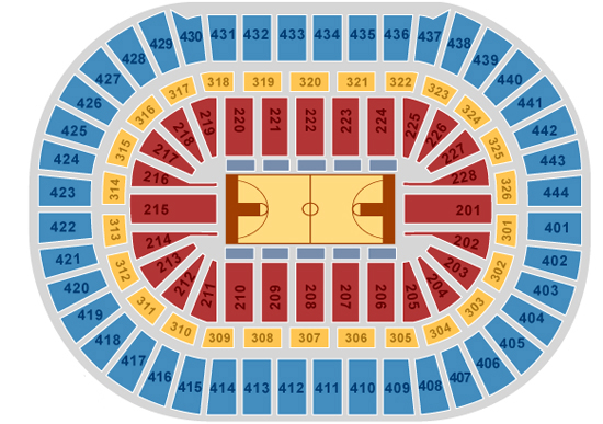 Seating Maps | Honda Center