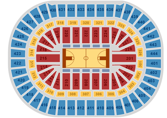 Seating Chart Anaheim Ducks