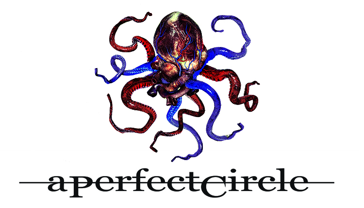 a perfect circle logo octopus