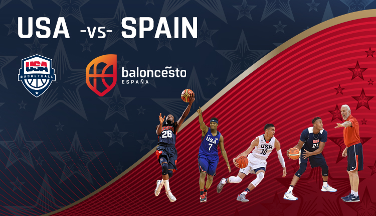 Usa vs spain basketball