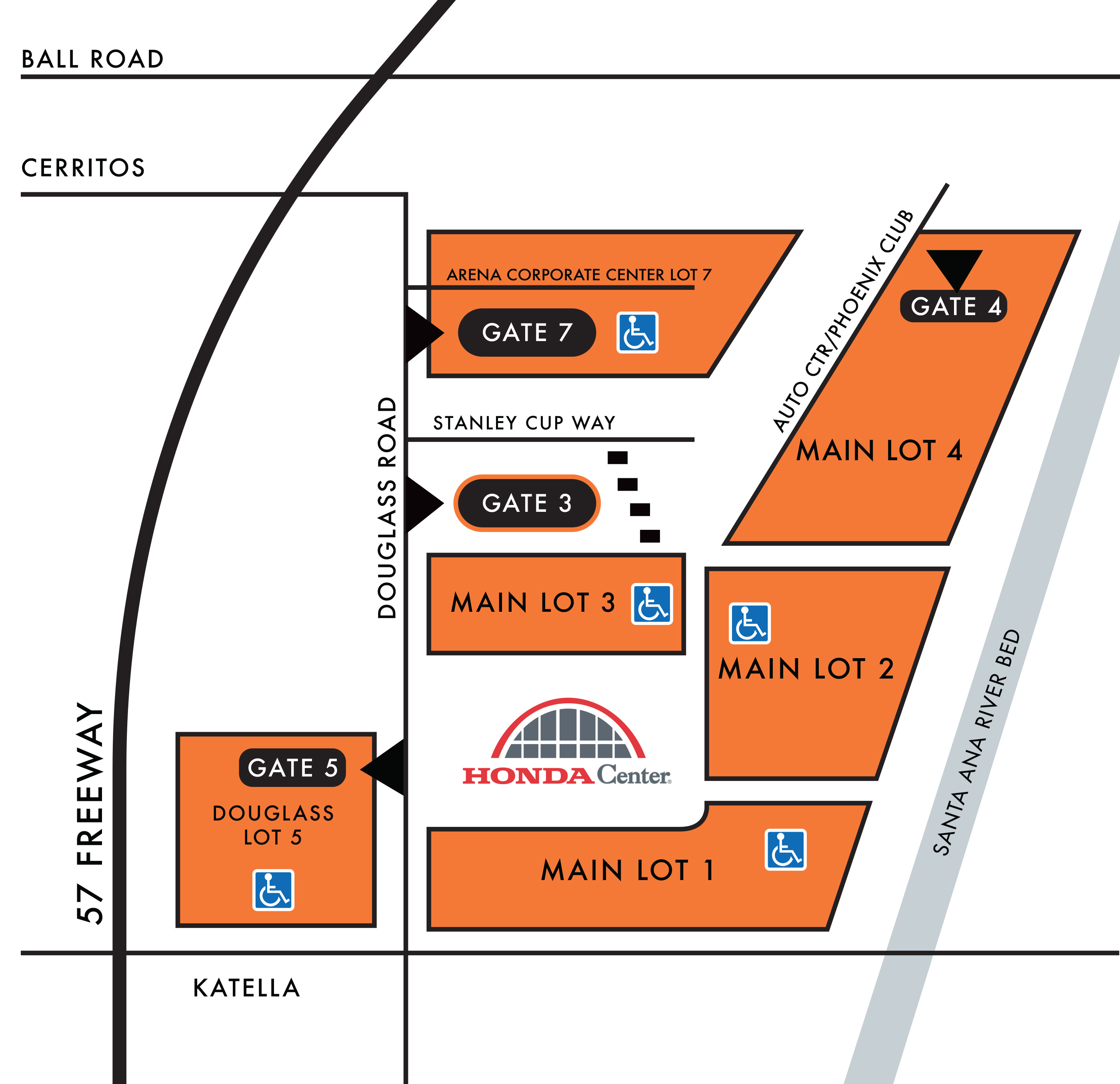 United Center Parking Lot Map