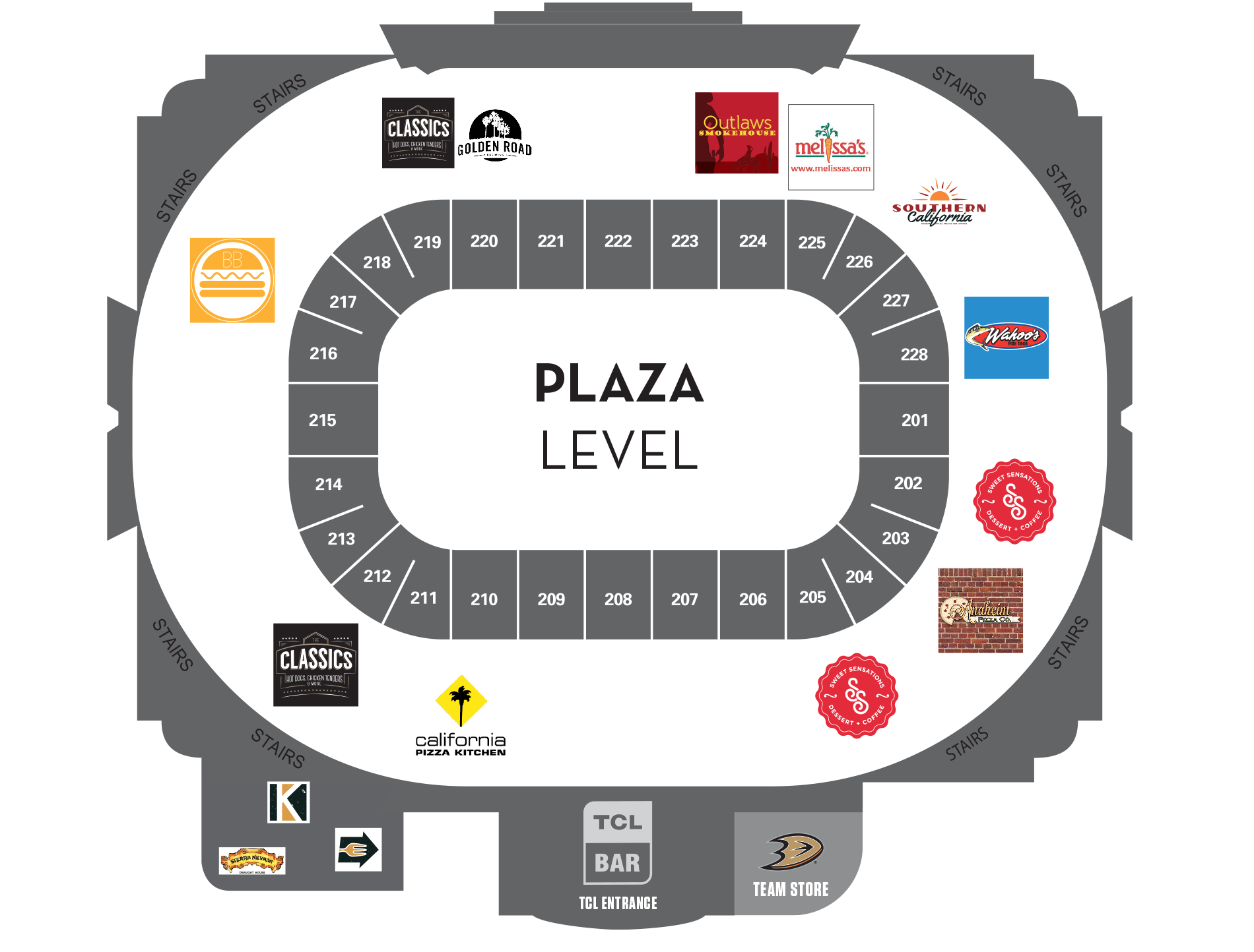 Concessions Honda Center