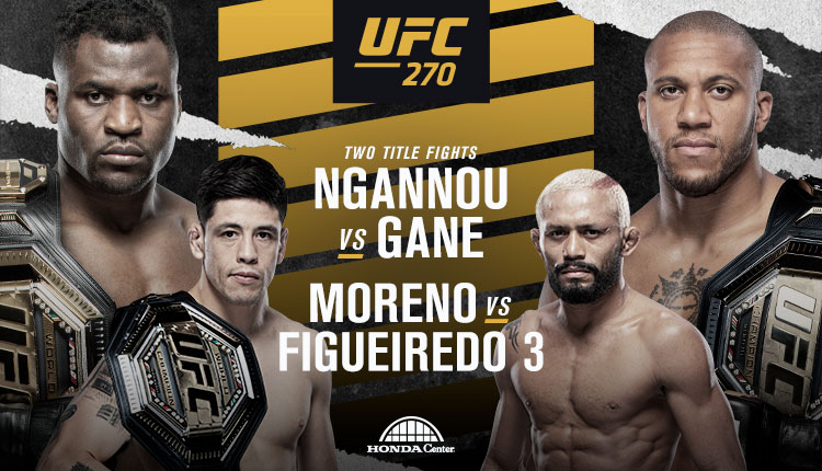 UFC 270: Ngannou vs Gane - MMA Streams Live, How to Watch Online, Time, Fight Card