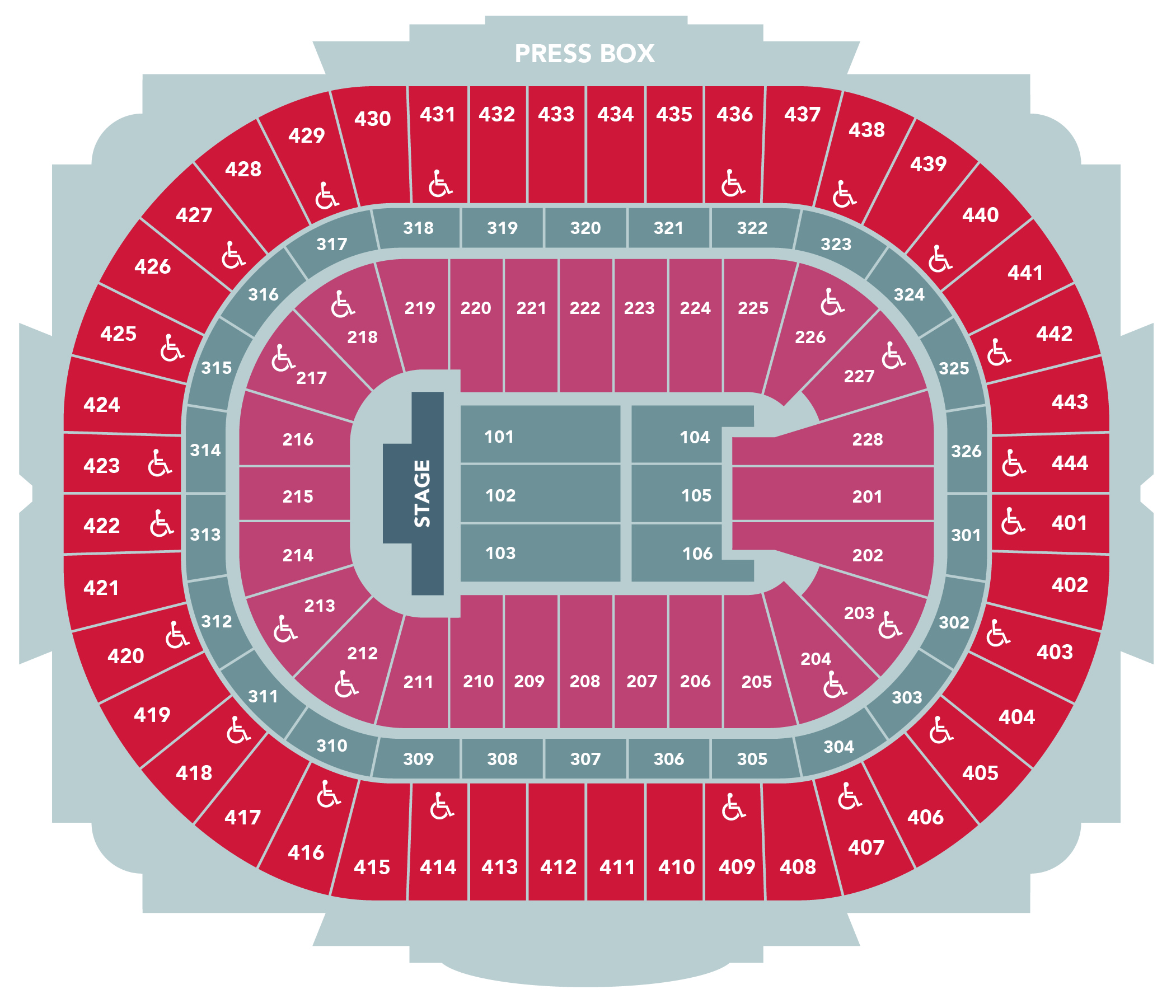 Seating Maps